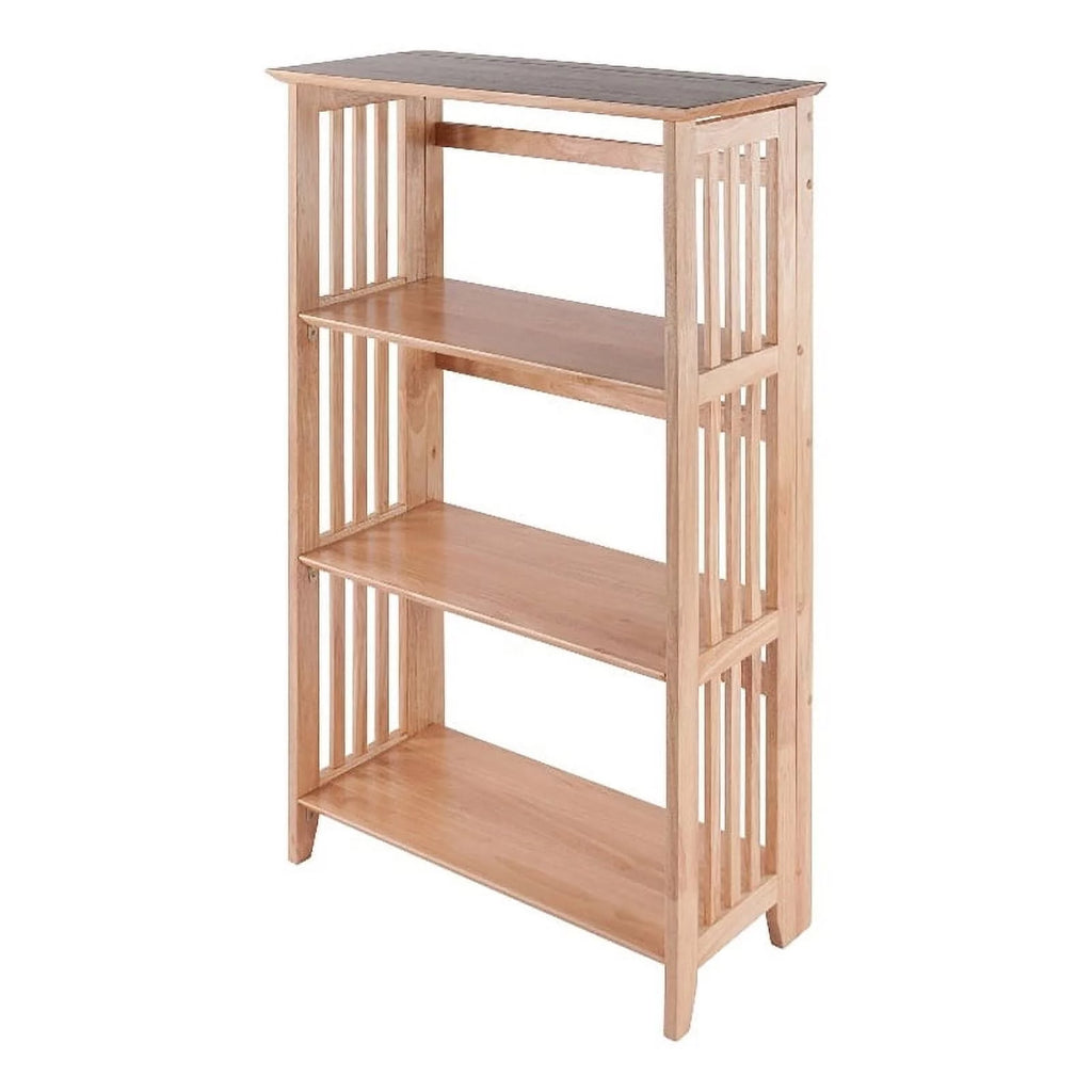 4-Tier Wood Folding Bookcase Q167265
