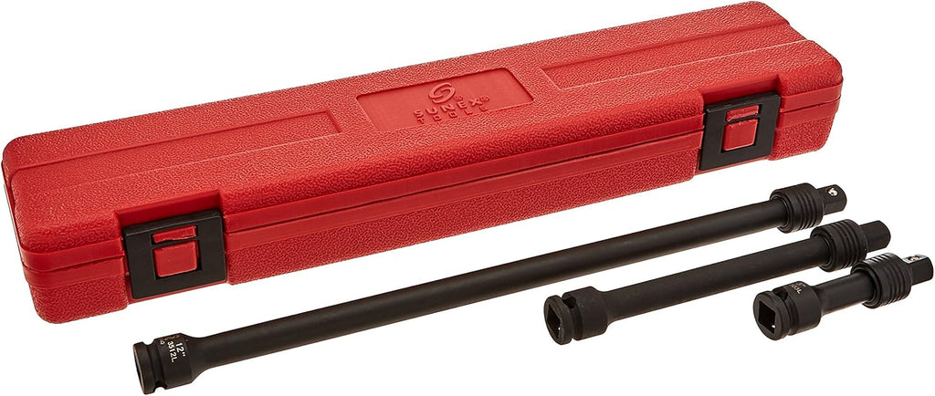 3/8-Inch Drive Locking Impact Extension Set, 3-Piece E599112