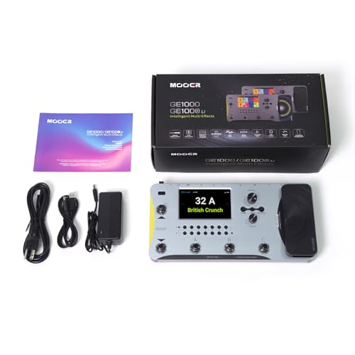 Multi-Effects Guitar Pedal with 80 Presets E83907