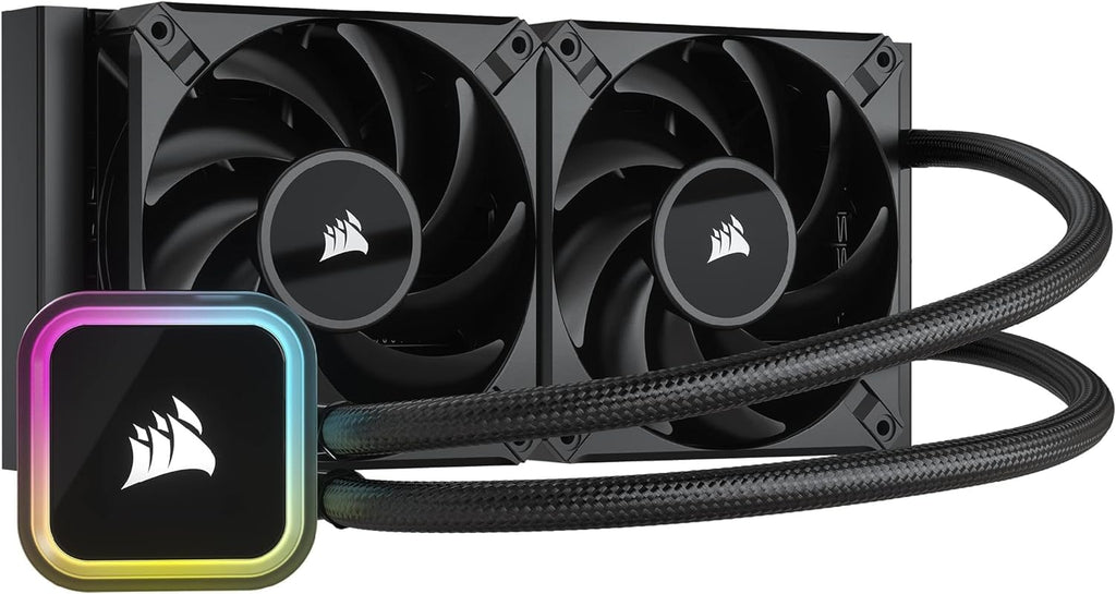 Black 240mm Liquid CPU Cooler A311307