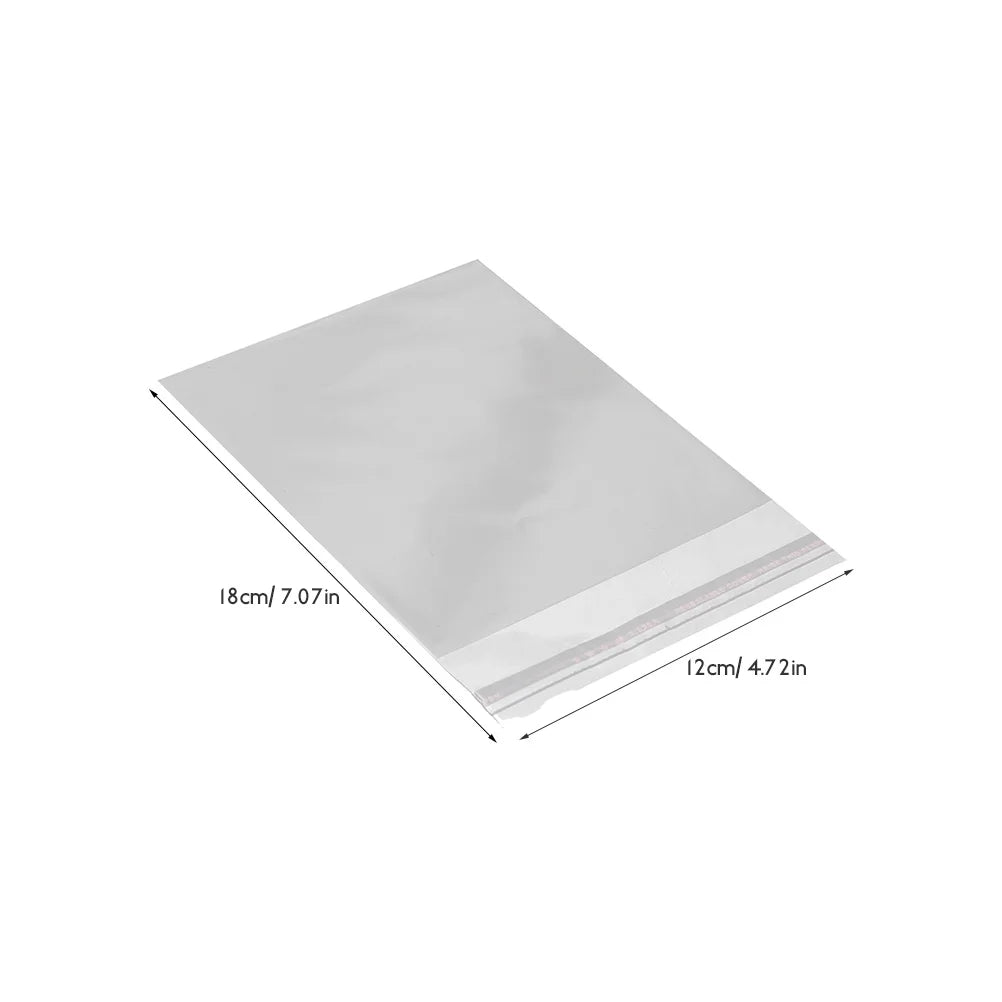 200pcs Clear Storage Bags Y234