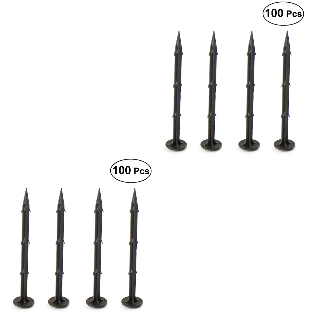 Plastic Tent Stakes Pegs Bulk Kit P2024