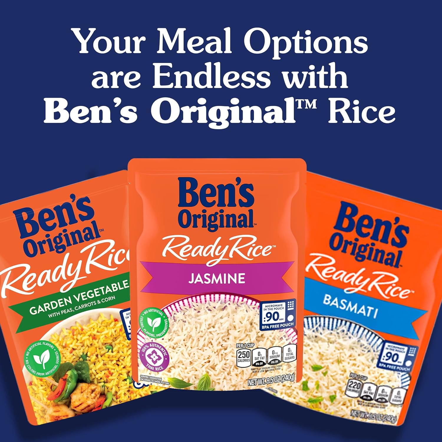 8.8 oz. (6 Pack) Spanish Style Rice W549