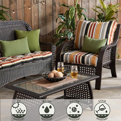 2-Piece Outdoor Deep Seat Cushion Set U970
