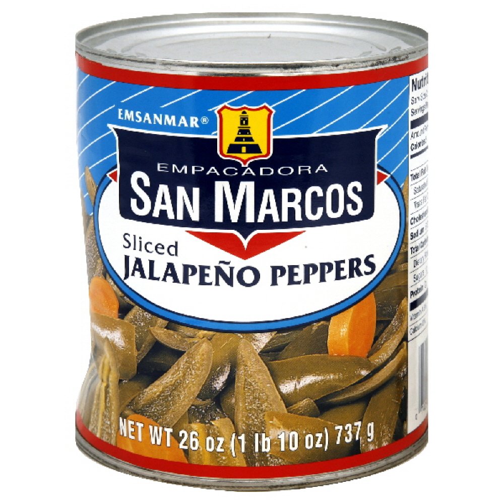 Sliced Jalapeno Tin, 26-ounces (Pack of 10) S807188