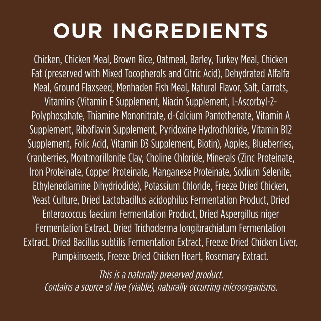 Chicken & Brown Rice Recipe Dry Dog Food T2500