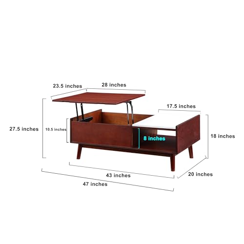 43" Lift Top Coffee Table with Storage V97761