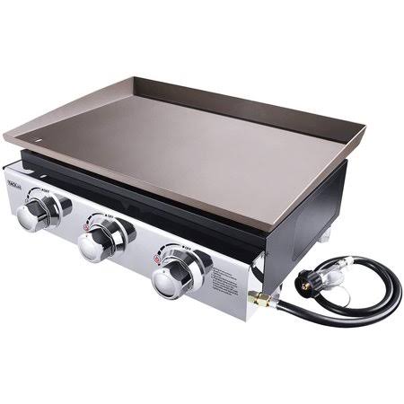23-Inch Propane Stainless Steel Griddle 3 Burners O306771