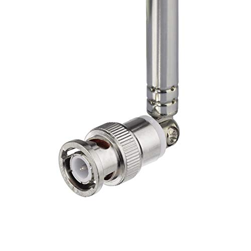 Police Radio Scanner Antenna 20-1300MHz 7 Sections Telescopic BNC Male Antenna X815