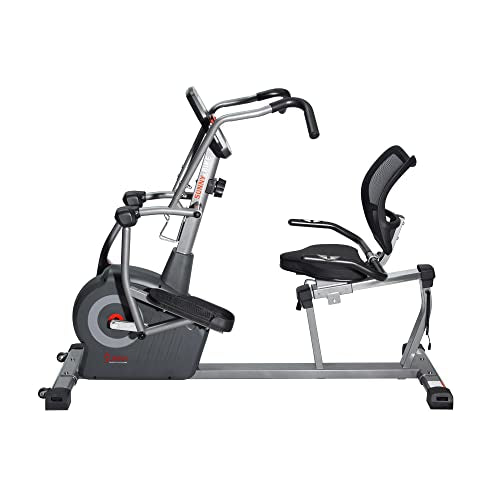 Recumbent Cross Trainer & Elliptical Machine with Arm Exercisers B54907
