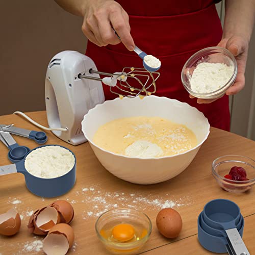 Measuring Cups & Spoons Set with Stainless Steel Handle U4268