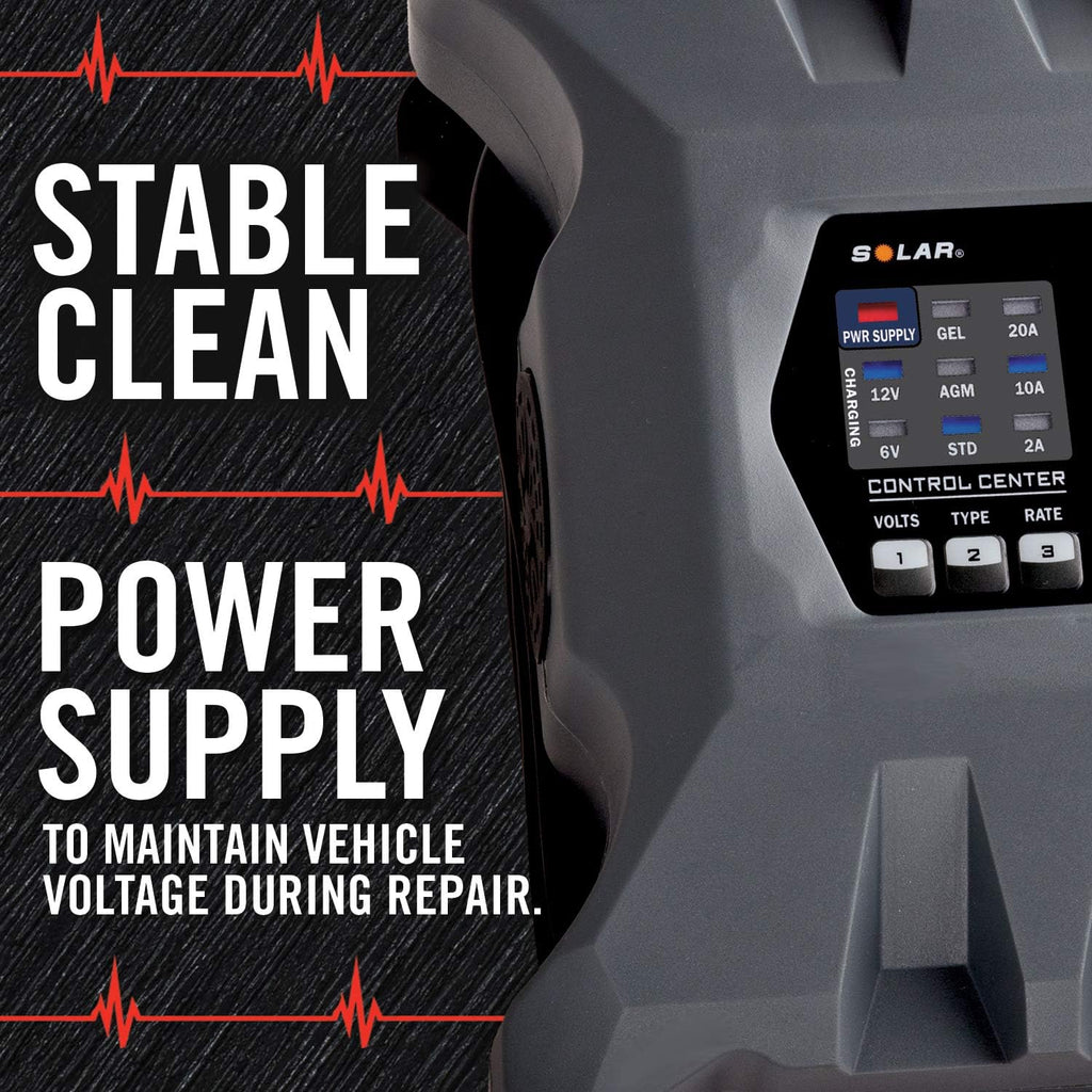 20-Amp Fully-Automatic Smart Battery Charger T10433