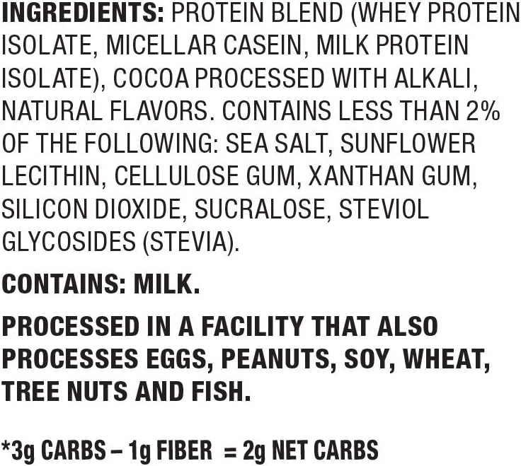 Chocolate Milkshake Protein Powder, 48 Ounce (Pack of 1) O924