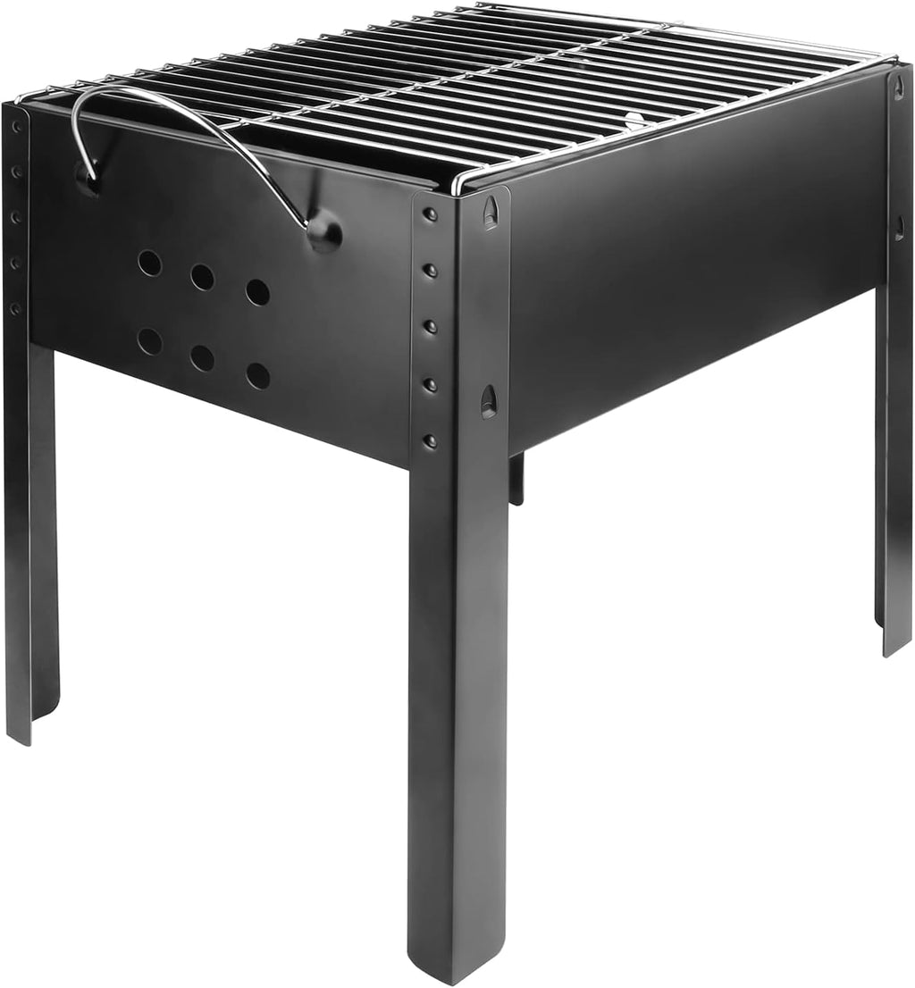14" Portable Charcoal Barbecue Grill, Black R597204
