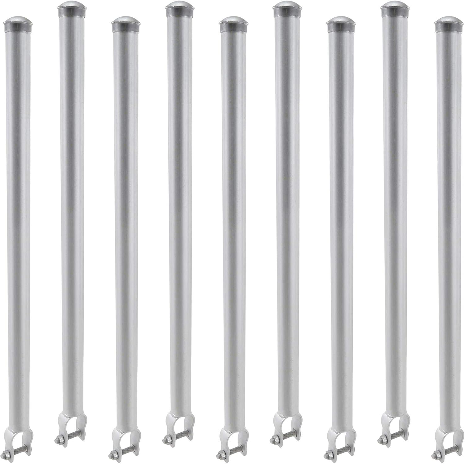 Set of 9 Chain Link Fence Extensions X350004
