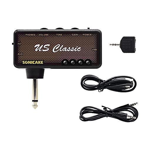 Rechargeable Plug-in Guitar Headphone Amp S515603