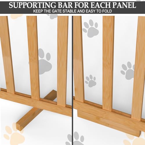 3-Panel Freestanding Pet Safety Fence, 24" x 60.8" J329216