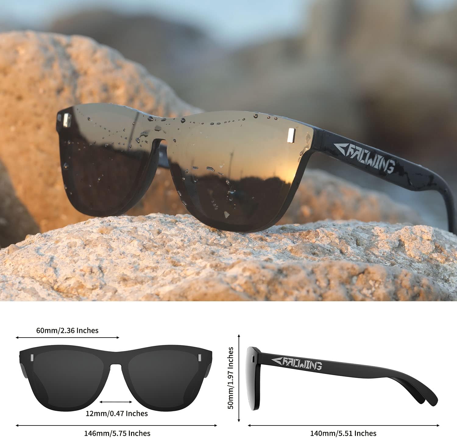 HD Polarized Sunglasses UV400 Protection D20318