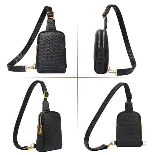Soft Vegan Leather Crossbody Sling Bag Y1231