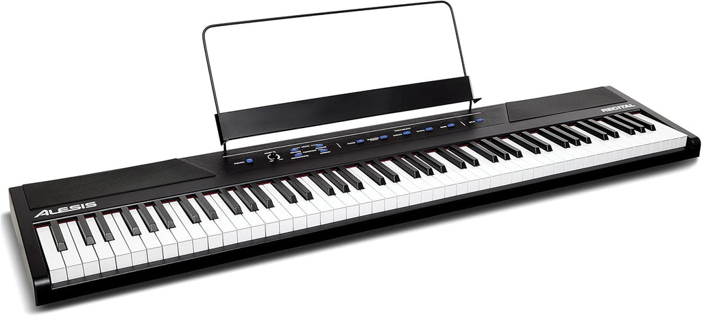 88 Key Digital Piano Keyboard with Semi Weighted Keys and 2x20W Speakers A768