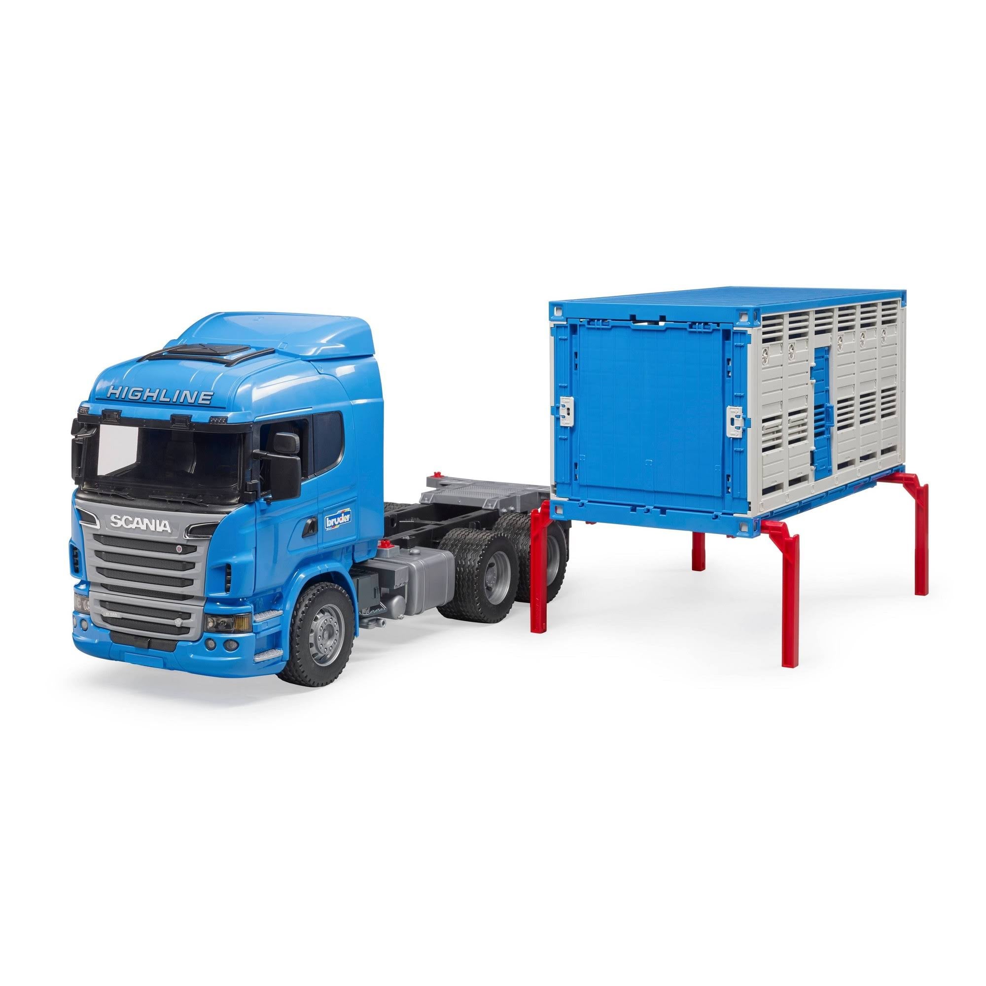 Cattle Transport Truck with 1 Cattle J63193