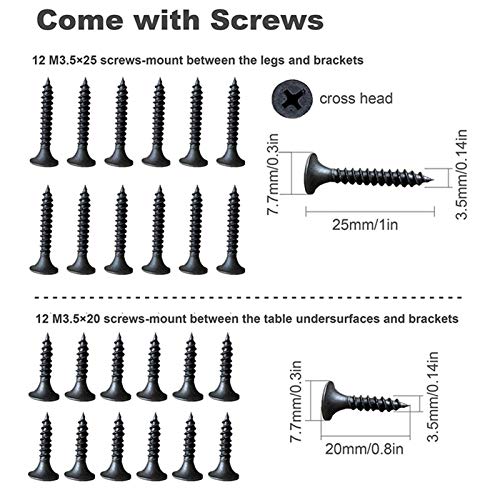 4PCS Self-Locking Hinge Table Leg Accessories X82400