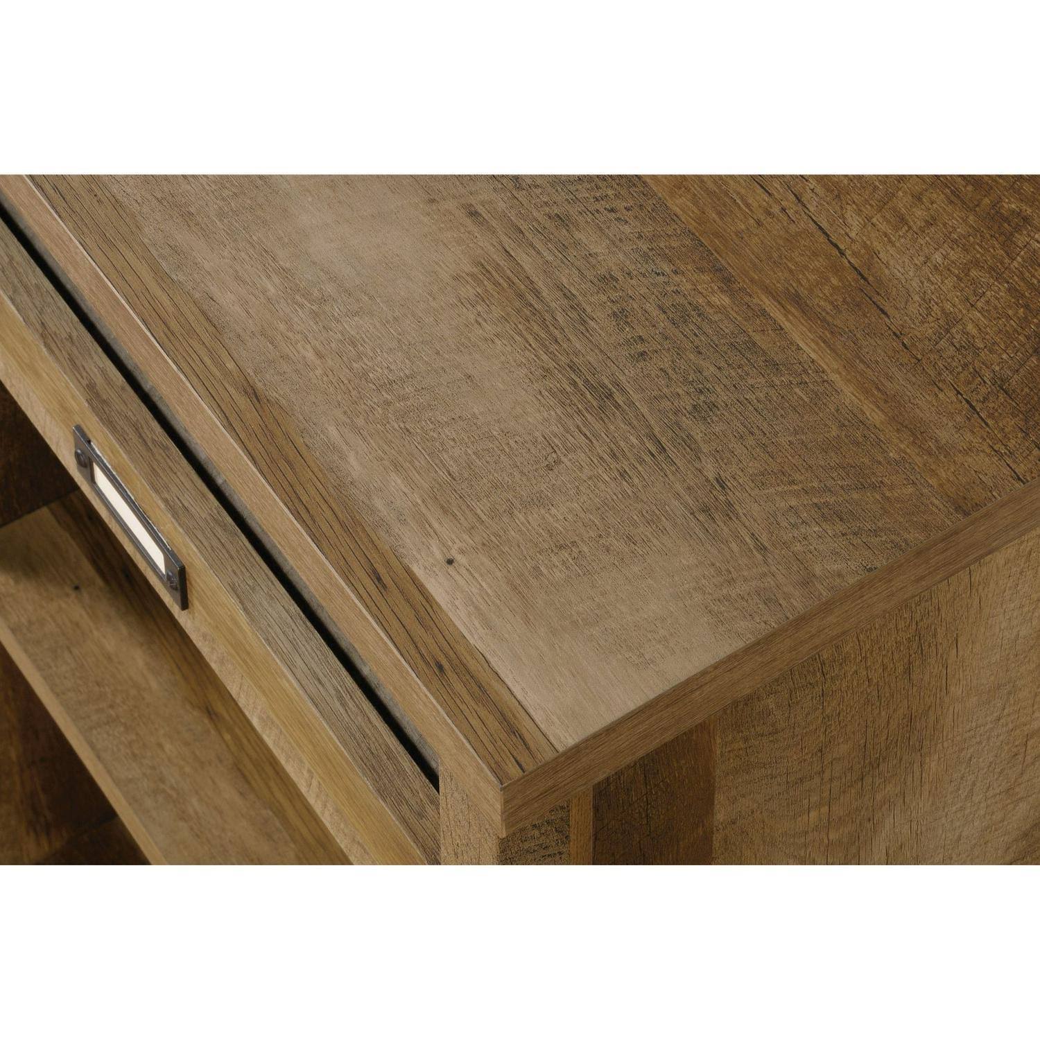 Craftsman Oak Storage Credenza Q147