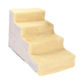 Yellow Non Slip Detachable Washable Pet Stairs D4621