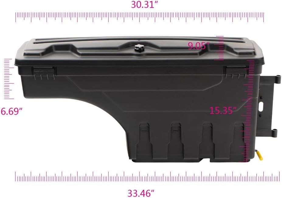Lockable Truck Bed Storage Toolbox C466814