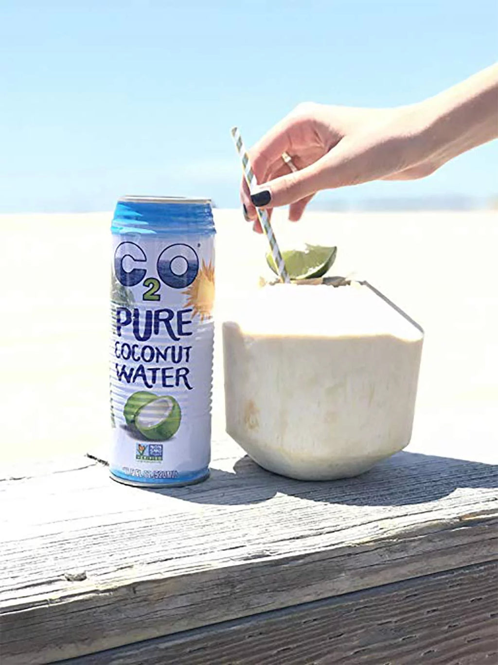 17.5 FL OZ Pack of 12 Pure Coconut Water C709