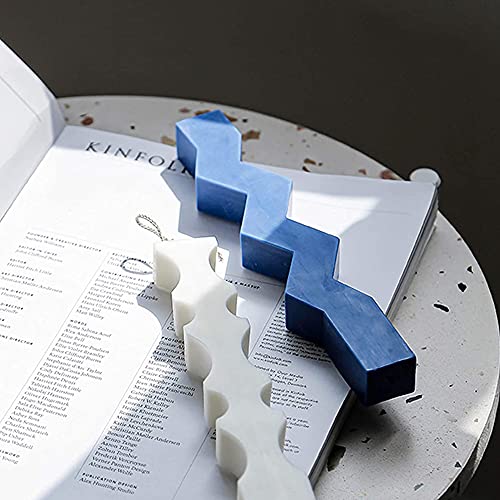 5 PCS Silicone Resin Tray Mould Ocean Coaster Resin Mould H409