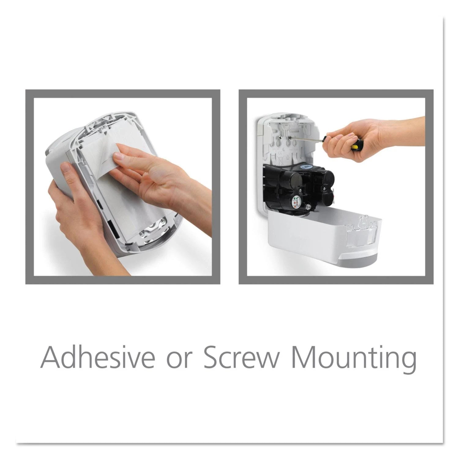 Gray/White Dispenser 700ml 4/Carton B508322
