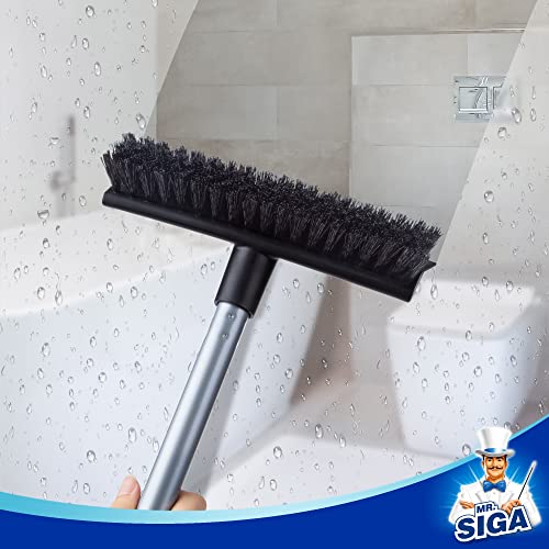 Unflagged Bristle Silicone Blade Broom X149