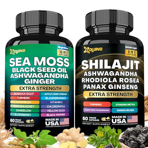 Sea Moss and Shilajit Bundle (2 Pack) X971026