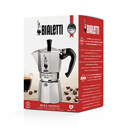 Silver 6 Cup Moka Express H934