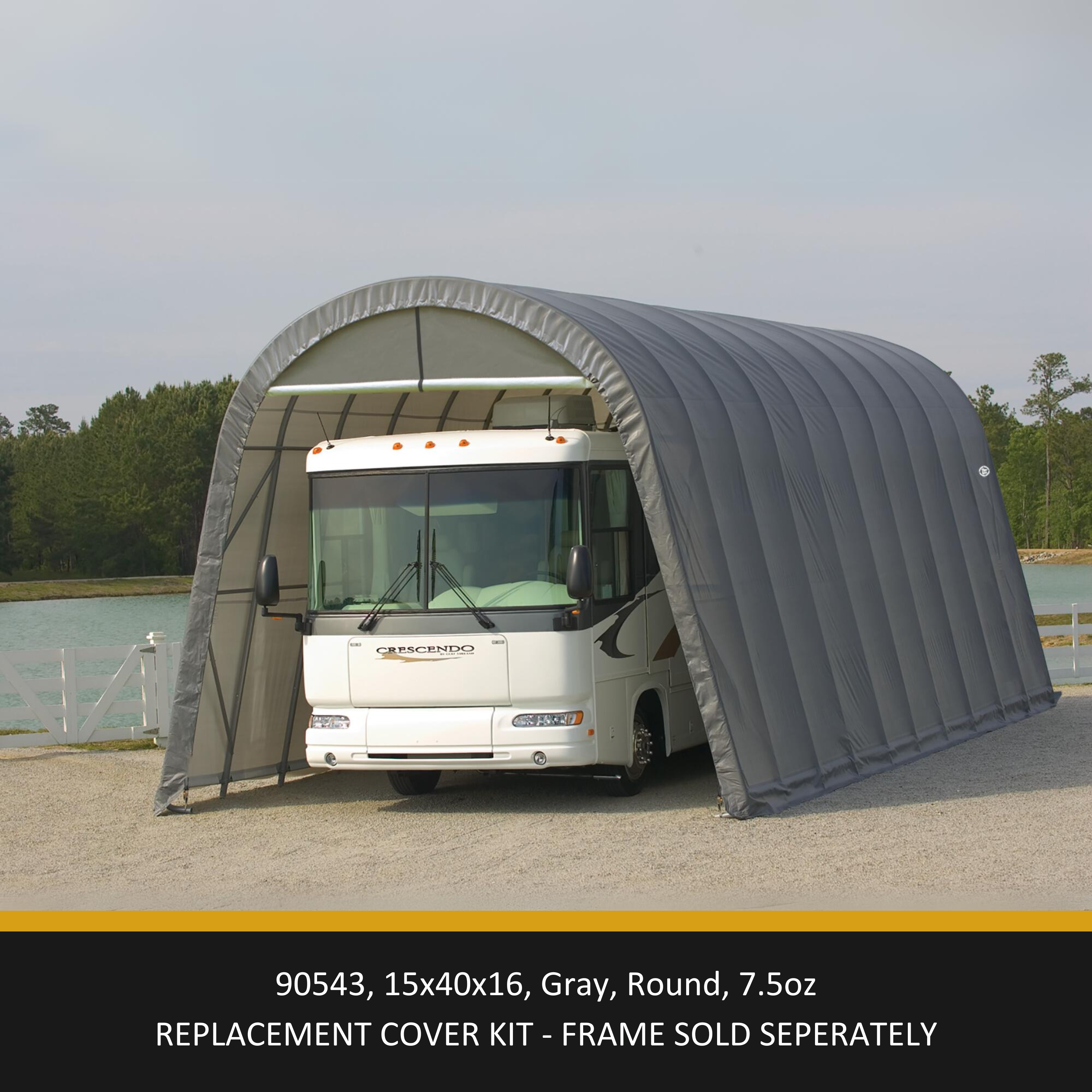 Gray 15x40x16 Replacement Cover Kit D28782