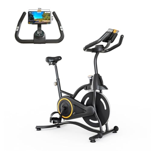 Adjustable Exercise Bike with Smartphone Mount L213
