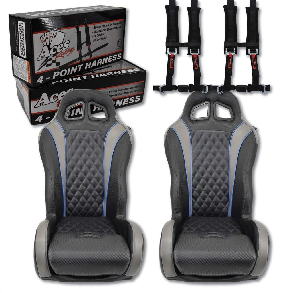 Black Front/Rear Bench Seat G2512