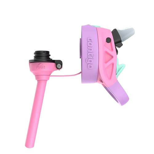 13 oz Water Bottle with Straw S2820