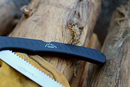 4.5" Folding Saw with 65Mn Spring Steel Blade and Nylon Sheath T260