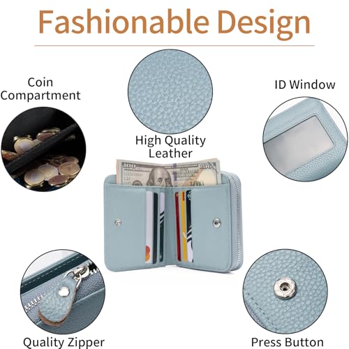 Slim RFID Blocking Credit Card Holder with ID Window C793