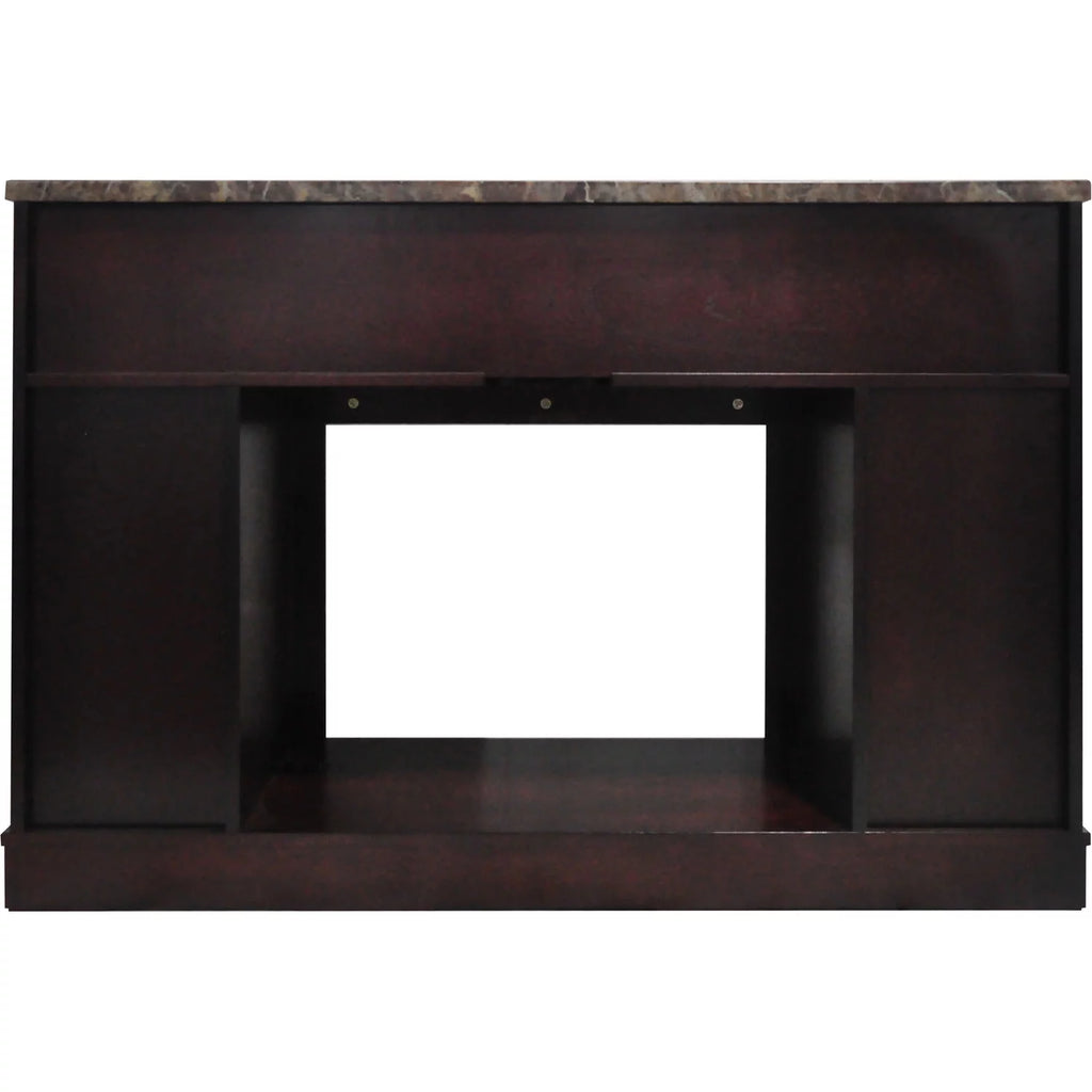Mahogany Freestanding Electric Fireplace with Remote V41610