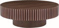 Walnut Round Coffee Table P135