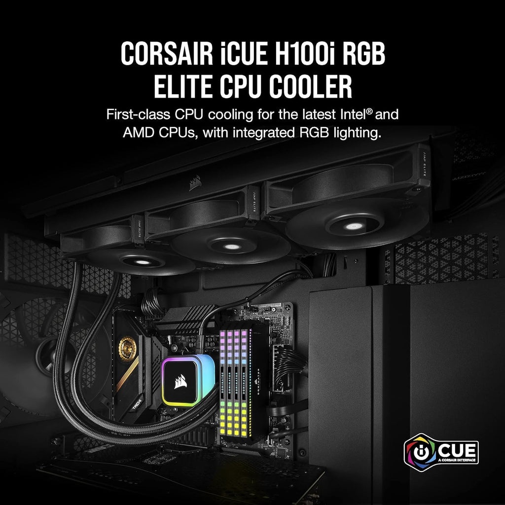 Black 240mm Liquid CPU Cooler A311307