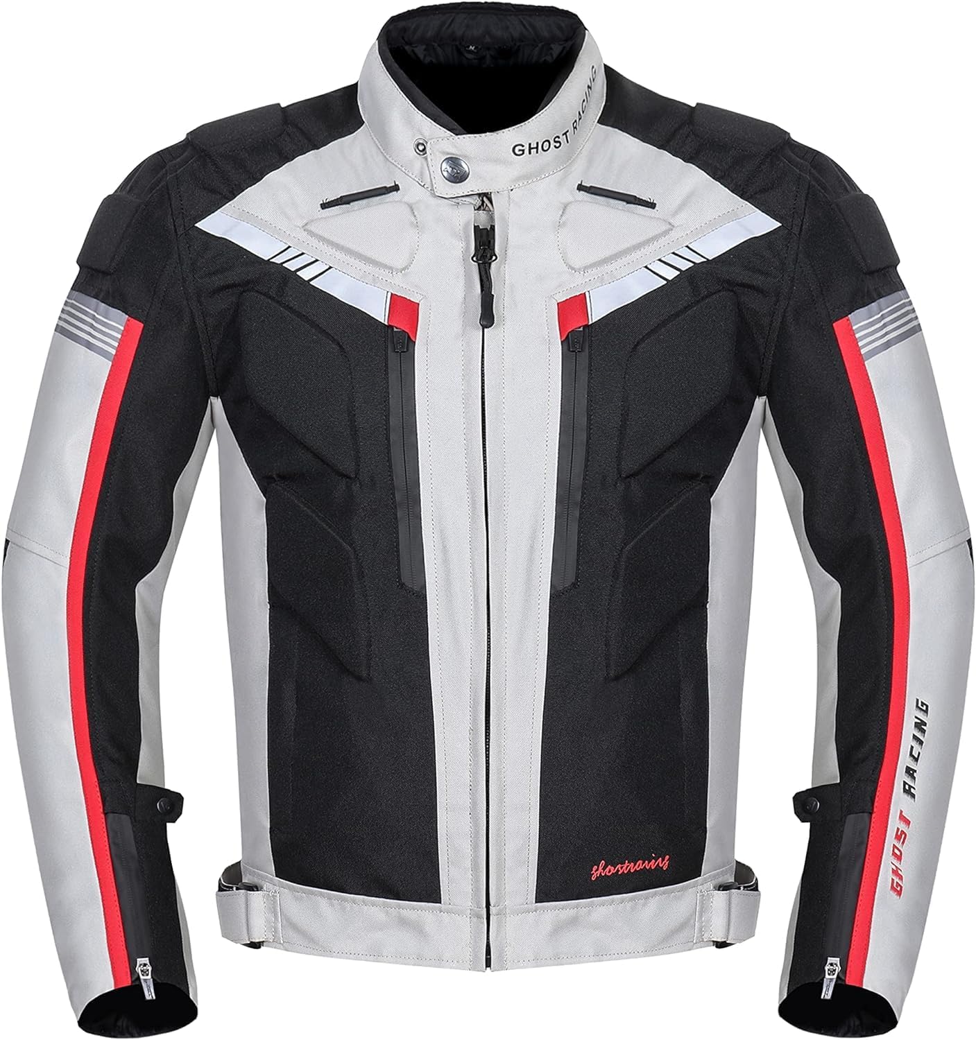 Grey Waterproof Motorcycle Jacket and Trousers Set K900