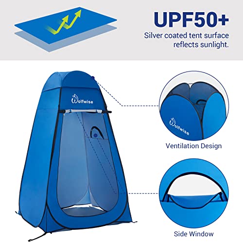 Pop Up Privacy Shower Tent Portable Outdoor Sun Shelter Camp Toilet Changing Dressing Room V211098