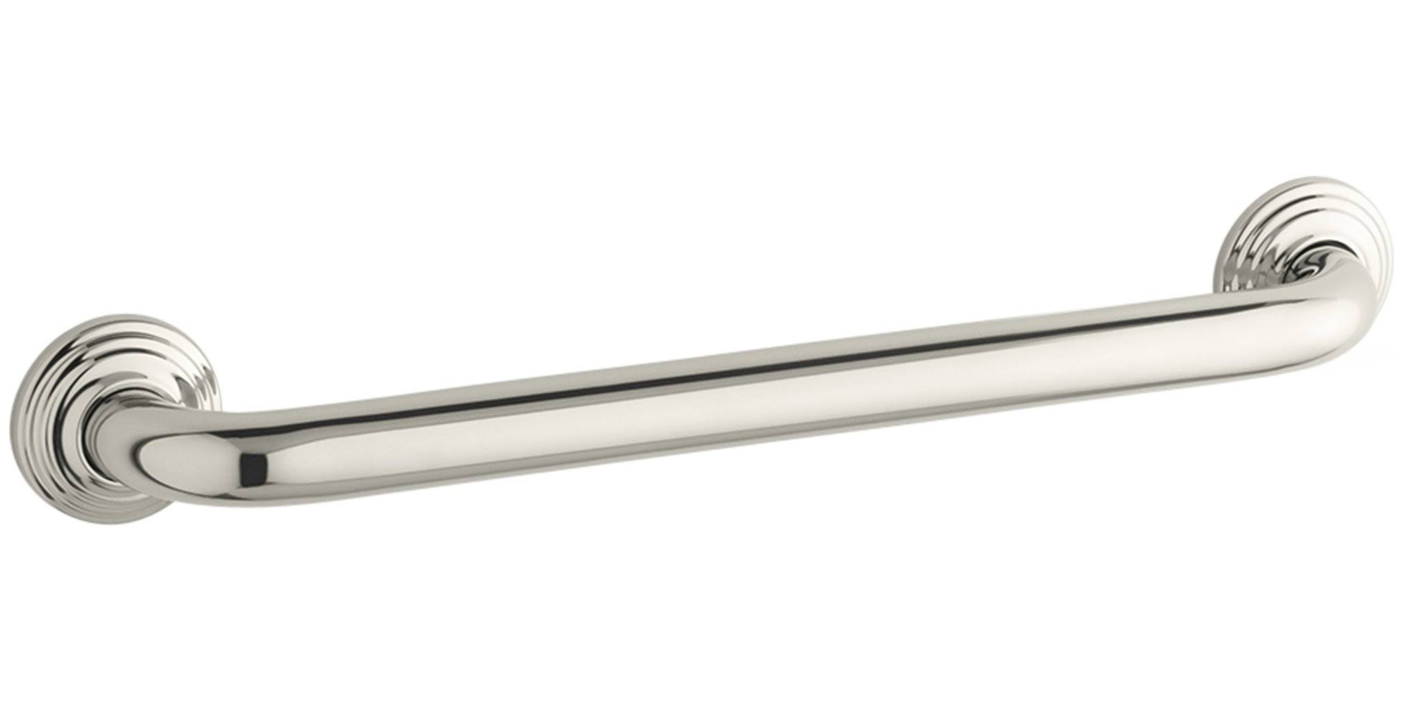 Polished Nickel 18x22 Grab Bar U1769