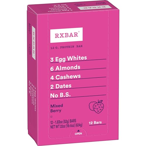 Mixed Berry Protein Bars, 12 Count D8003