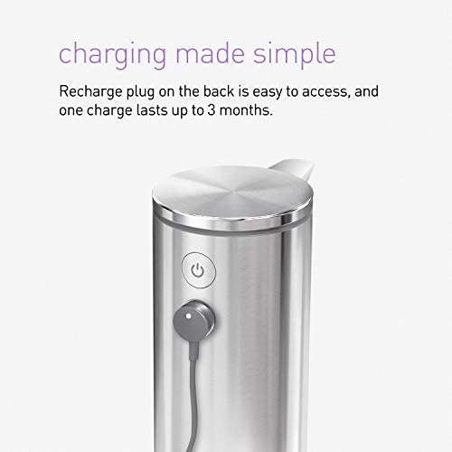9 oz. Touch-Free Rechargeable Sensor Liquid Soap Pump Dispenser K7730
