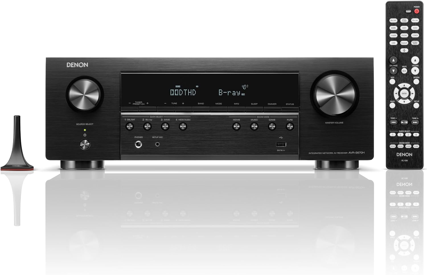 5.2 Ch Home Theater Receiver with Bluetooth & Wi-Fi N5533